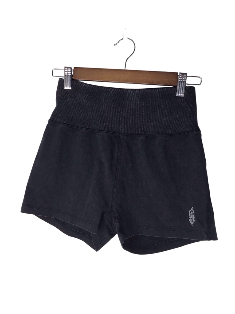 Free People Movement Shorts in Washed Black Size Small.